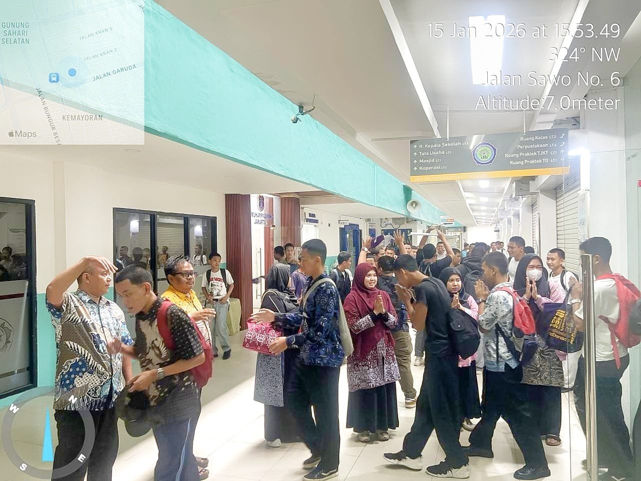 Salam Pagi dan Salam Sore, Wujud Pembiasaan Karakter di SMK Muhammadiyah 1 Jakarta