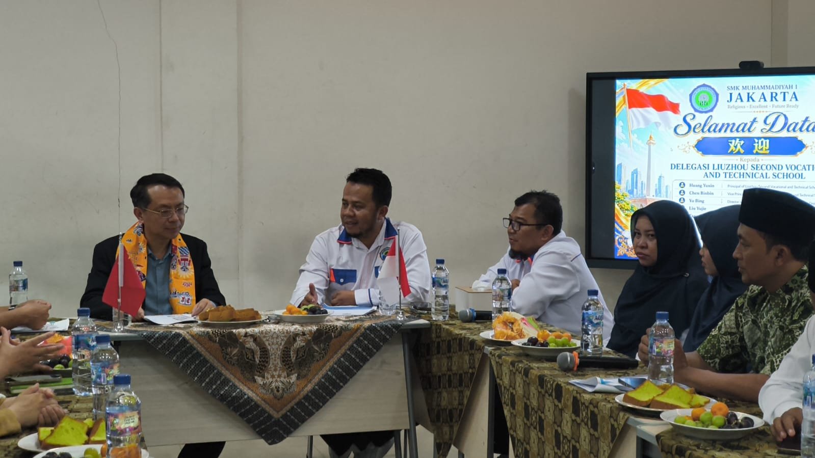 Kunjungan Delegasi Liuzhou Second Vocational and Technical School Perkuat Kolaborasi Vokasi Internasional