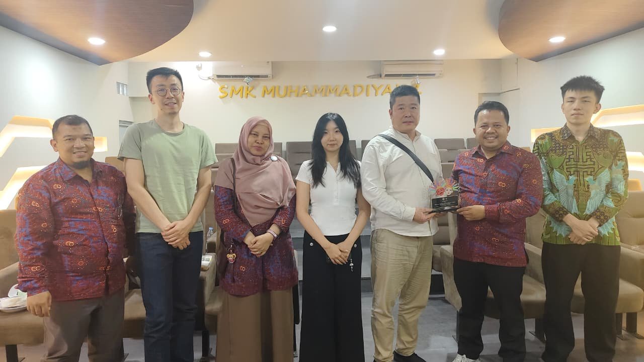 SMK Muhammadiyah 1 Jakarta Jajaki Kerja Sama Internasional Bersama Indonesia-China Center for Education and Industry Cooperation (ICC) dan PT Enerfusion
